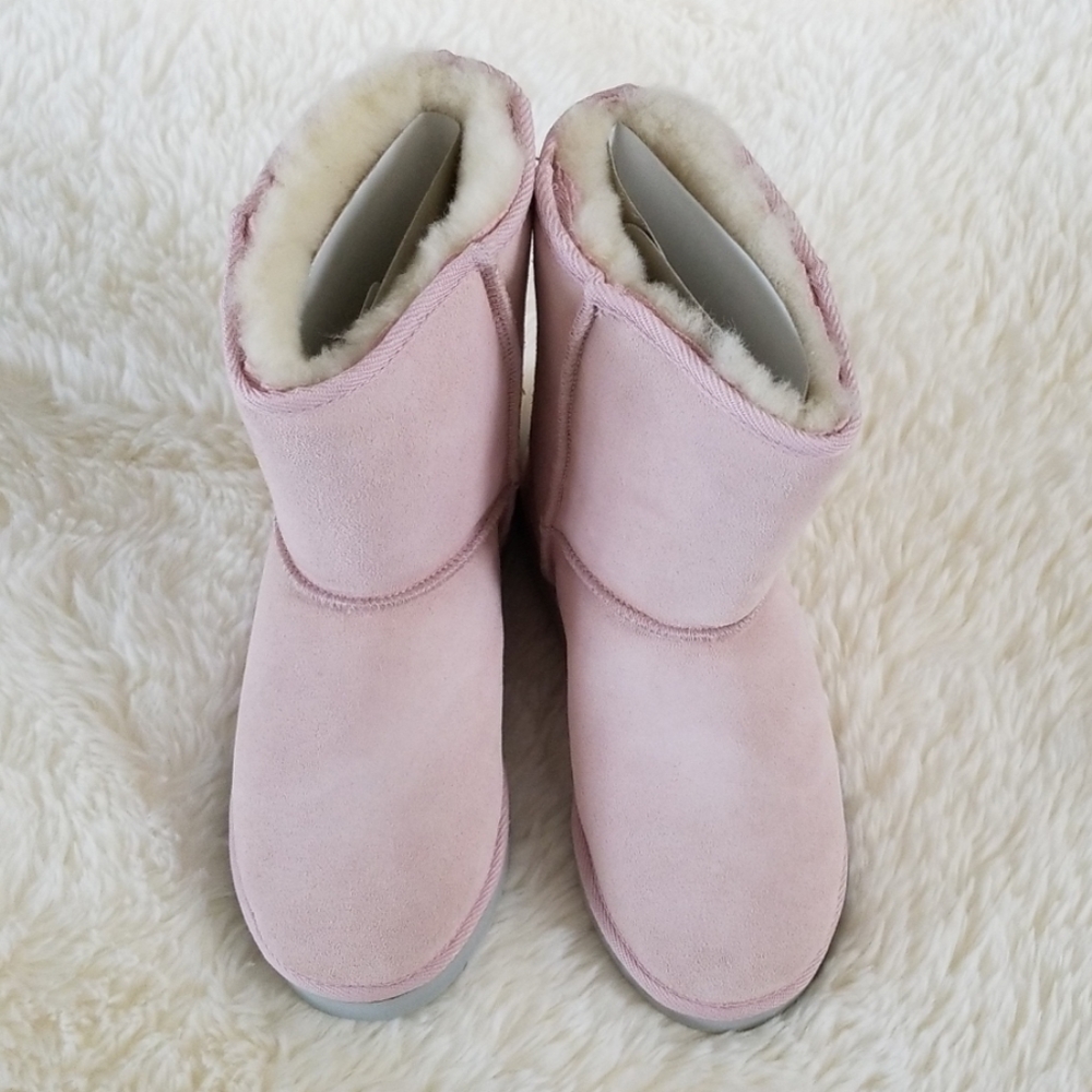 California Sheepskin Boots Light Pink